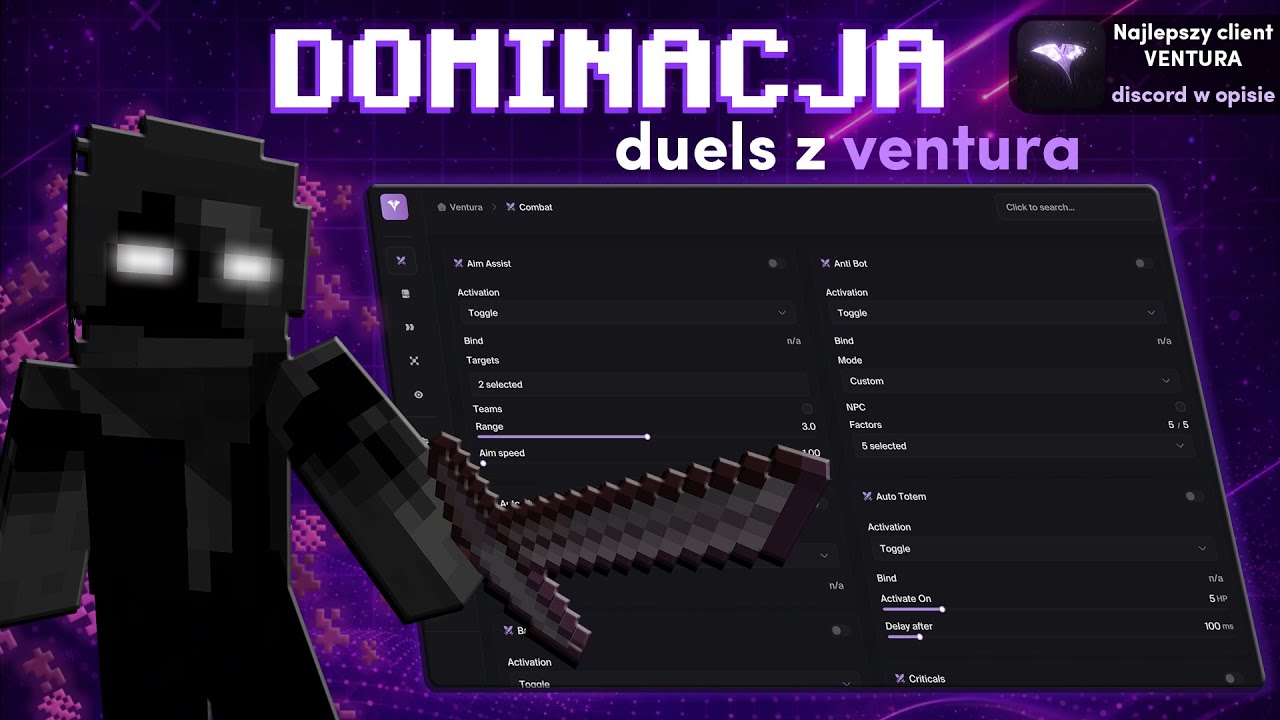 Zniszczyłem WSZYSTKIE serwery DUELS z VENTURA CLIENT